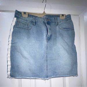 Denim Mini Skirt